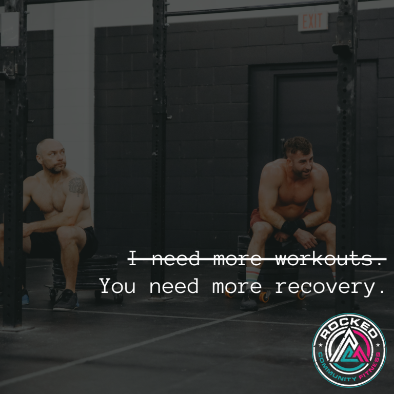 Do you need more training or more recovery?